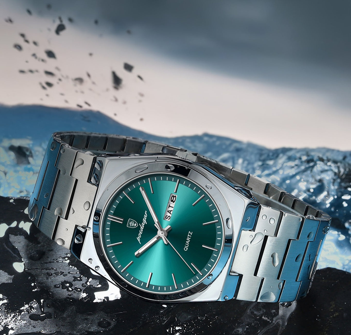 Ceas Barbatesc - Emerald Wave